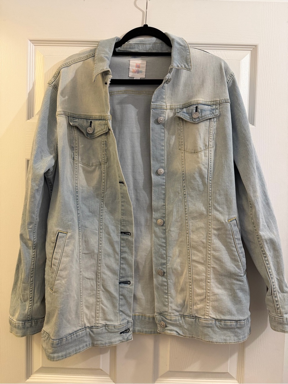 LuLaRoe Light Wash Denim Jean Jacket